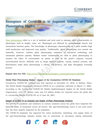 Plant Phenotyping Market
