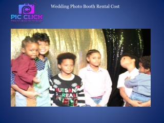 Wedding Photo Booth Rental Cost