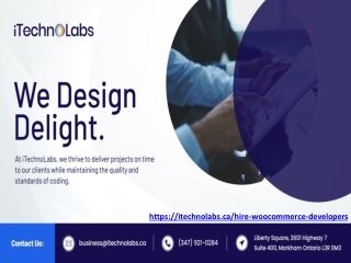 Hire Woocommerce Developer - iTechnoLabs