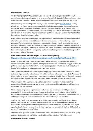 Esports Market