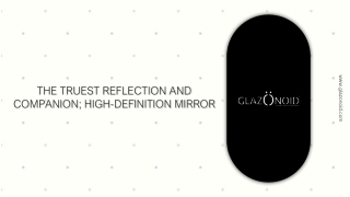 THE TRUEST REFLECTION AND COMPANION_ HIGH-DEFINITION MIRROR PPT