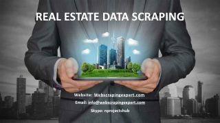 Real Estate Data Scraping 