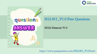 Test H12-811 Cram Pdf