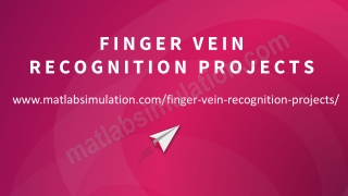 Finger Vein Recognition Projects With Source Code