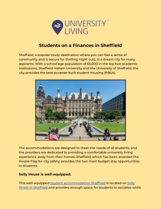 Prime Student Accommodation Sheffield