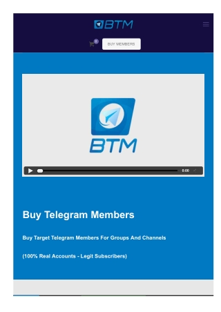 buy telegram members