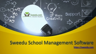 Best School Software in India - Sweedu School Management Software