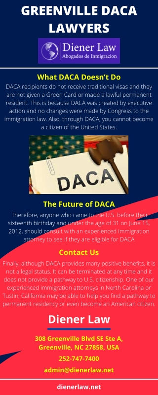 Greenville DACA Lawyers