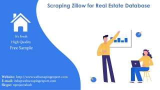 Scraping Zillow for Real Estate Database