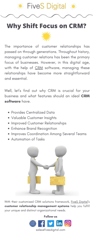 Why Shift Focus on CRM