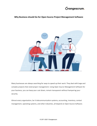 Why Business should Go for Open Source Project Management Software.docx