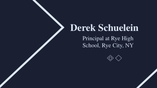 Derek Schuelein - A Results-driven Competitor From New York