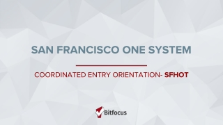 SAN FRANCISCO ONE SYSTEM