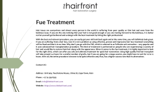 Fue Treatment