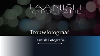 Bruidsfotograaf