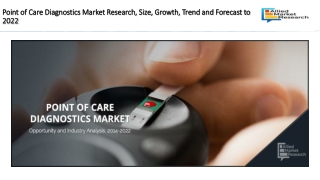 Point of Care Diagnostics Market Outlook