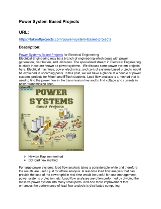 Power System Based Projects-converted