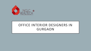 Select Office Interior Designers In Gurgaon
