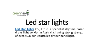 Star light