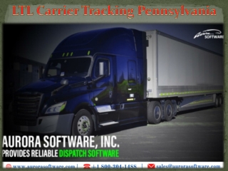 LTL Carrier Tracking Pennsylvania