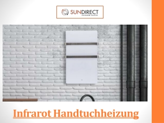 Infrarot Handtuchheizung