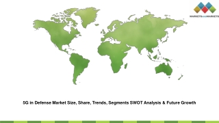 5G in Defense Market Size, Share, Trends, Segments SWOT Analysis & Future Growth