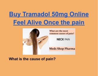 Buy Tramadol 50mg Online Feel Alive Once the pain