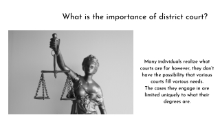 What Do You Know About Courts?
