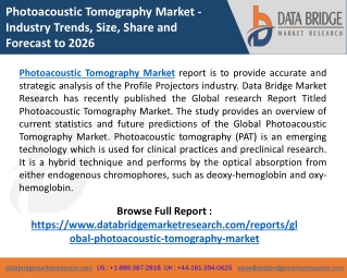 Global Photoacoustic Tomography Market