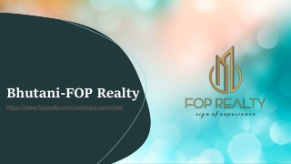 Bhutani-FOP Realty