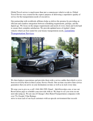 Chicago Best Car Service