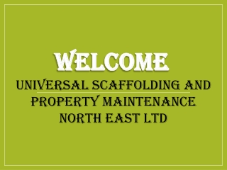 Best scaffolding in West Harton