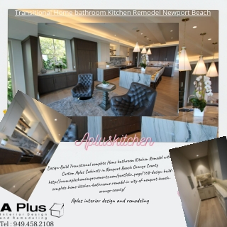Transitional Home bathroom Kitchen Remodel Newport Beach