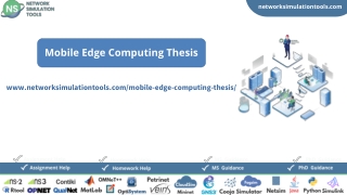 Mobile Edge Computing Thesis Research Ideas