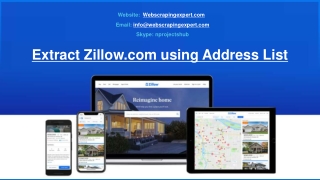 Extract Zillow.com using Address List