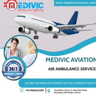 Get India’s top Air ambulance service in Lucknow by Medivic Aviation with All Best Alternative