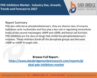 PDE Inhibitors Market