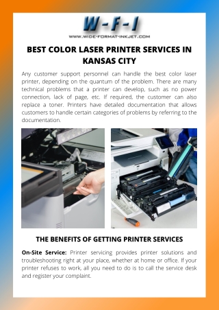 Best Color Laser Printer Services in Kansas City
