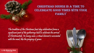 Christmas Dinner London