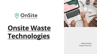 Onsite Waste Technologies