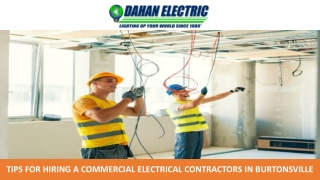 Tips for Hiring a Commercial Electrical Contractors in Burtonsville