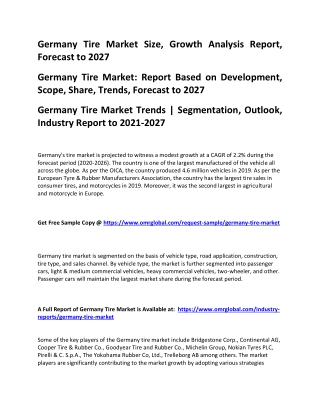 Germany Tire Market