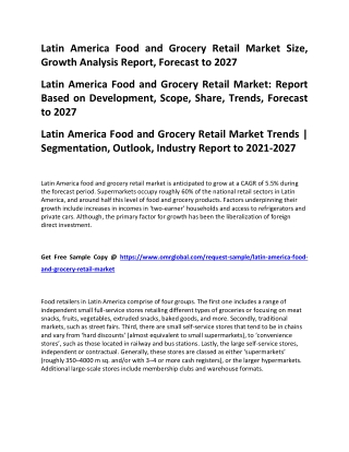 Latin America Food and Grocery Retail Market