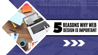 5 Reasons Why Web Design is Important