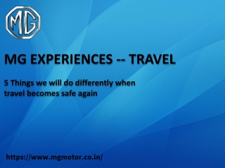 5 Things we will do differently when travel becomes safe again