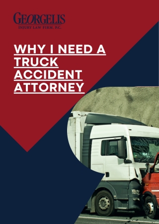 Why I Need a Personal Truck Accident Attorney