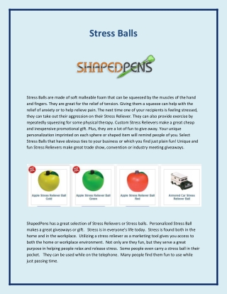 Stress Balls