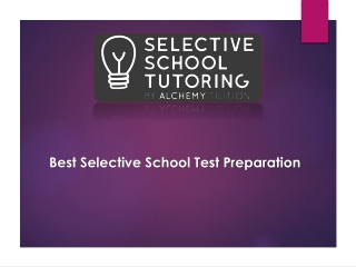 Best 2022 Selective School Test