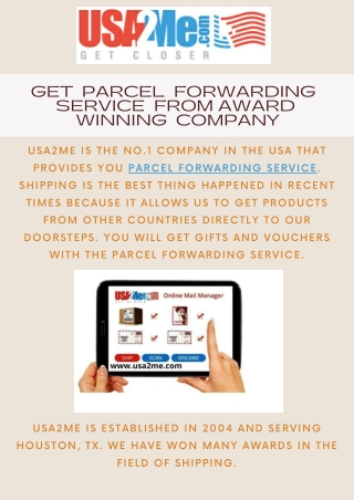 Parcel Forwarding Service