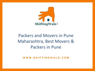 Best Packers and Movers in Pune, Maharashtra